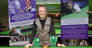 College student reaches top ten in the World Women's Snooker tournament