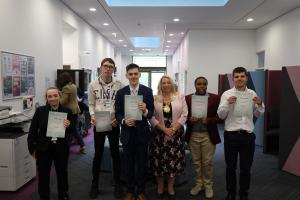 Congratulations to this year's Project Search graduates, who celebrated completing their course yesterday at our Project Search Graduation Ceremony🏆