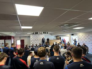 We were beyond excited to be involved with Wakefield Trinity's Careers Day last week to speak to players about how they can further their careers away from the game!